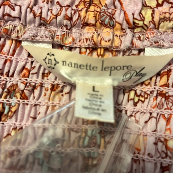 NWT Nanette Lepore Play Floral Maxi Dress Adjustable Shoulder Straps, Unlined - Picture 6 of 8